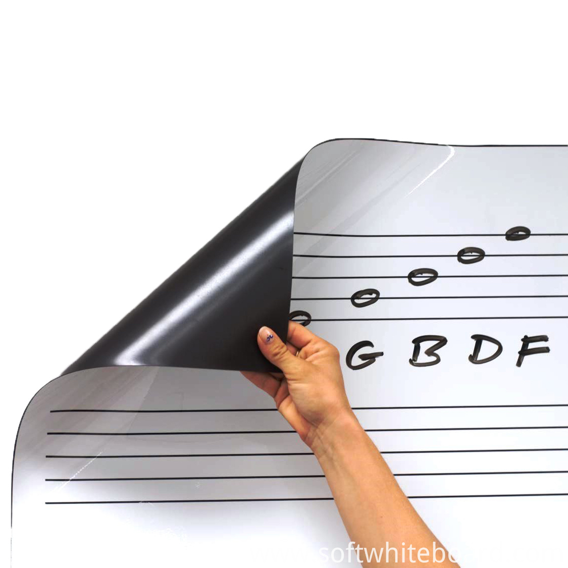 Roll Up Dry Erase Music Staff Magnet 3 Roll Up Dry Erase Music Staff Magnet 3